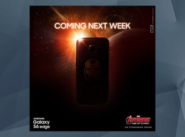 Samsung Galaxy S6 edge Iron Man