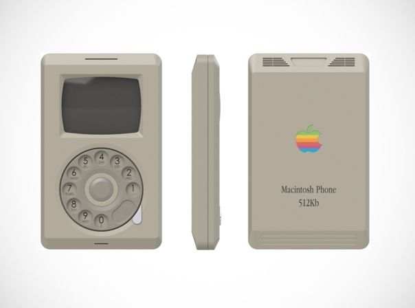 Hätte so ein iPhone zur Zeit des Macintosh von 1984 ausgesehen?