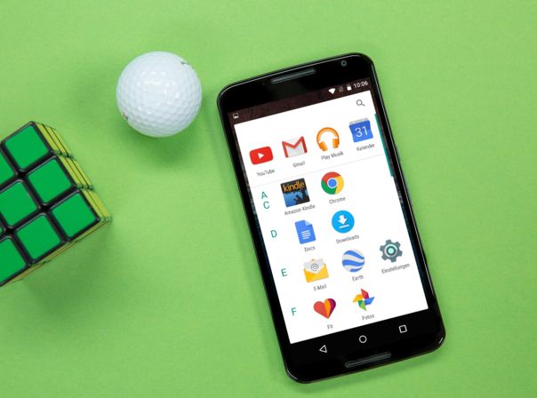 Android M: Vor allem bei vielen installierten Apps lohnt es sich schneller scrollen zu können.