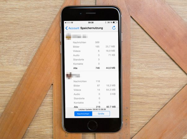 WhatsApp gibt nun detailliert Auskunft zur Speichernutzung Eurer Chats