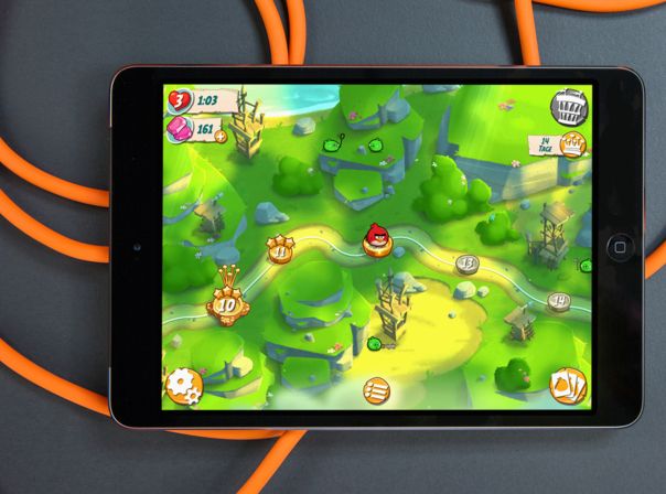 Angry Birds 2 auf dem iPad