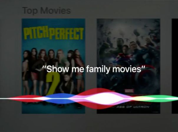 Apple TV, Siri