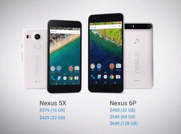 Google Nexus 5X 6P