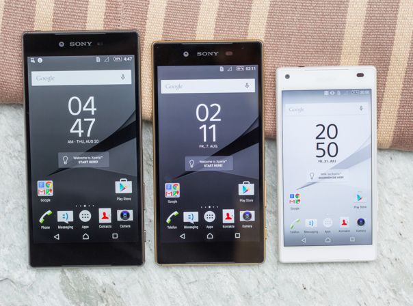 Sony Xperia Z5, Xperia Z5 compact, Xperia Z5 Premium