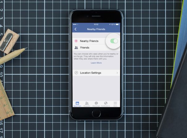 Facebook Nearby Friends