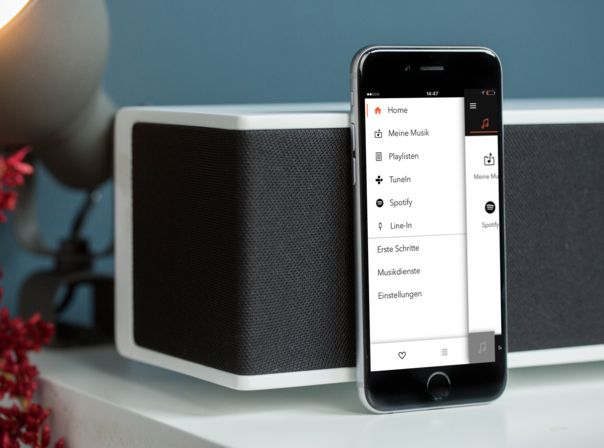 Die Raumfeld-Soundbar mit Companion-App