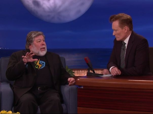 Steve Wozniak bei Conan O'Brien