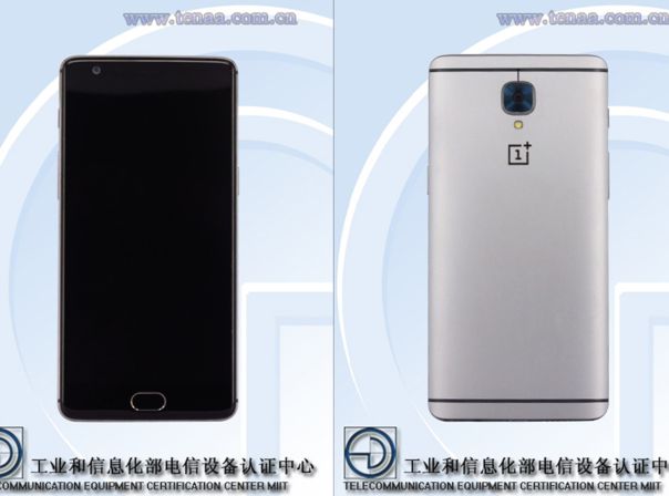 OnePlus 3 TENAA