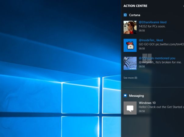 Windows 10 Notifications