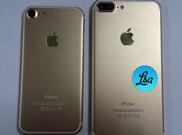 iPhone 7 und Plus Leak gold