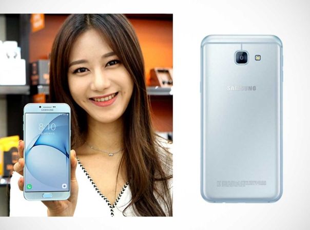 Galaxy A8 2016 Samsung Blau Official Offiziell