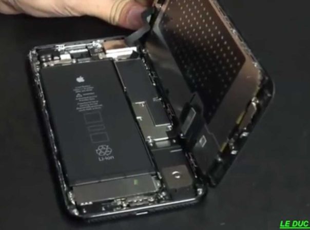 apple iphone 7 plus teardown jet black edition akku