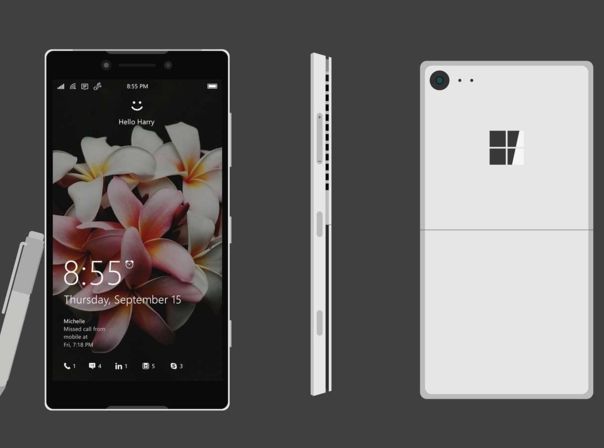 Microsoft Surface Phone Konzept Design