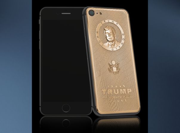 iPhone 7 Caviar Supremo Trump Changeover