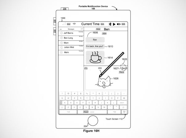 In Messenger-Apps auf dem iPhone soll mit dem Apple Pencil offenbar gezeichnet werden können