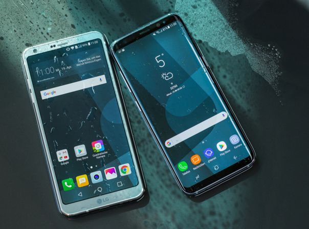 LG G6 vs Samsung Galaxy S8