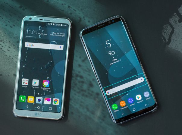 LG G6 vs Samsung Galaxy S8