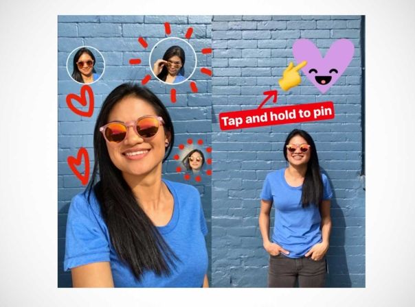 Instagram Stories erhält nun Selfie-Sticker