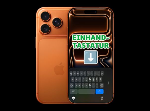 iPhone 17 Pro Max mit Einhandmodus