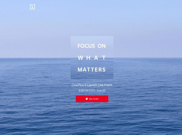 OnePlus, OnePlus 5, Launch Event