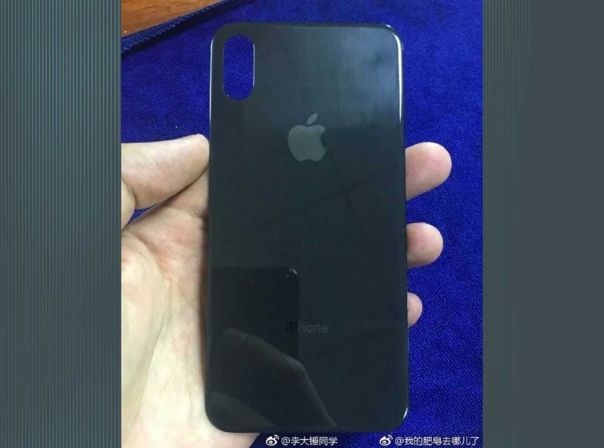 So soll die Rückseite des iPhone 8 aussehen