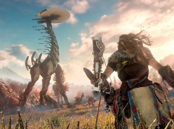 Die Welt und die Kreaturen von "Horizon: Zero Dawn" sind beeindruckend