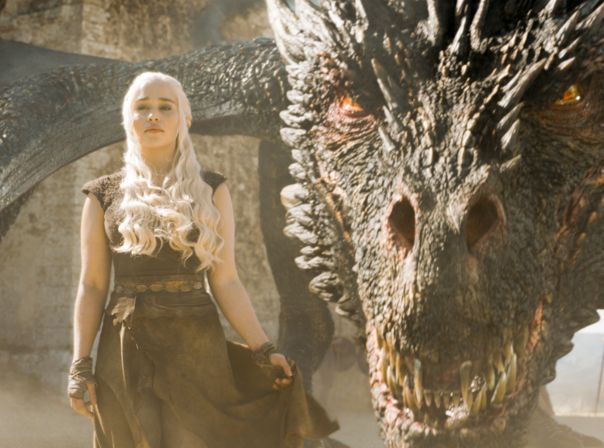 Game of Thrones In "Game of Thrones" gehören Drachen zu den mächtigsten Wesen