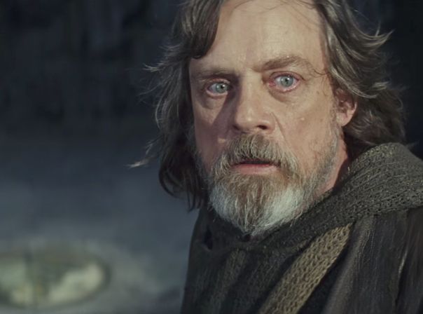 Mark Hamill als Luke Skywalker