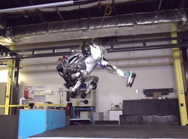 What's new, Atlas? Roboter Backflip