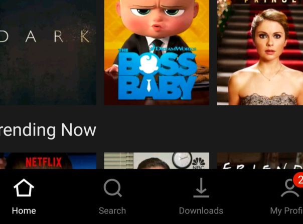 Netflix-Andoid-UI