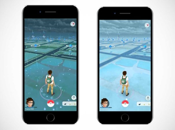 Nun gibt es Wetter-Effekte in Pokémon GO Nun gibt es Wetter-Effekte in Pokémon GO