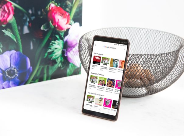 Nokia 7 Plus, App Google Podcasts Google Podcasts auf dem Nokia 7 Plus