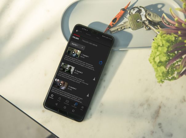 Netflix-App, Huawei P20 Pro