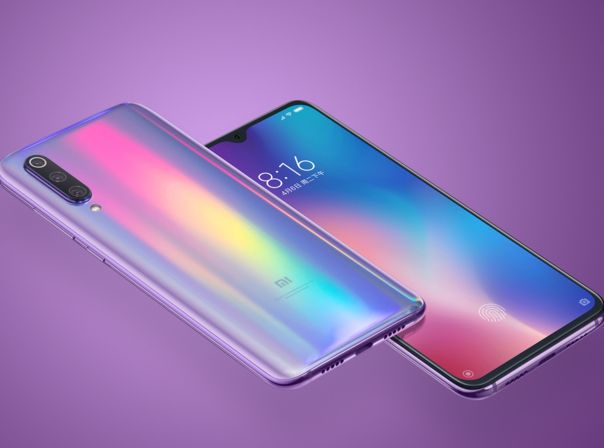 Xiaomi Mi9 Vorder- und Rückseite