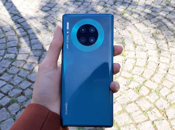 Die Vierfach-Kamera des Huawei Mate 30 Pro