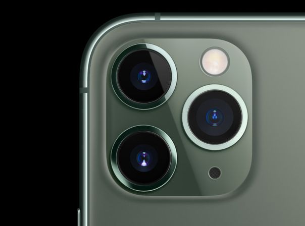 Die Triple-Kamera des iPhone 11 Pro