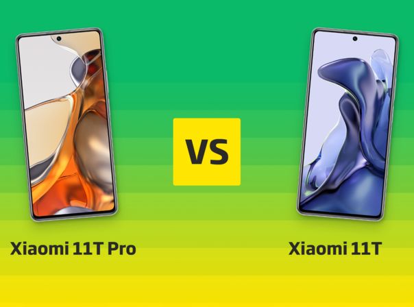 Xiaomi 11T Pro vs. Xiaomi 11T Xiaomi 11T Pro vs Xiaomi 11T
