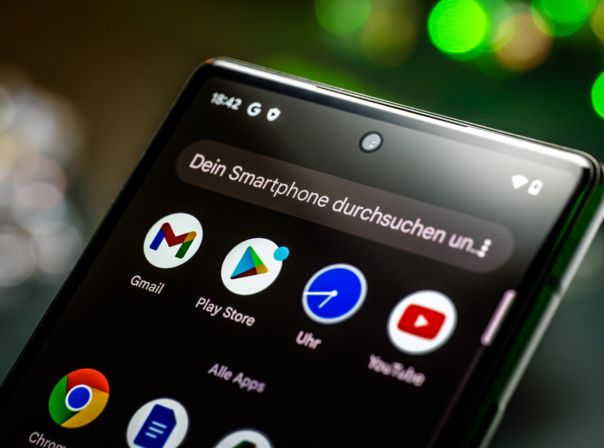 google-pixel-6-bild-25 Apps auf dem Display des Pixel 6