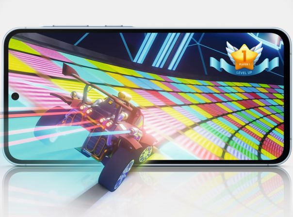 Das Galaxy A55 hat direkt zum Start die Leistung, die es haben soll. Und ja: Das ist ein Grund zur Freude. Galaxy A55: Gaming