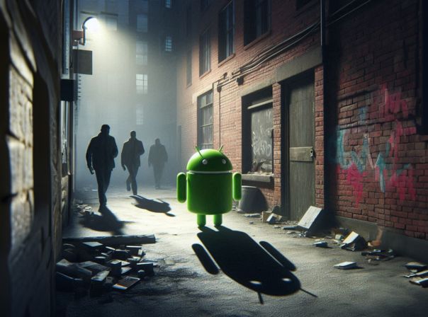 Android in Gefahr