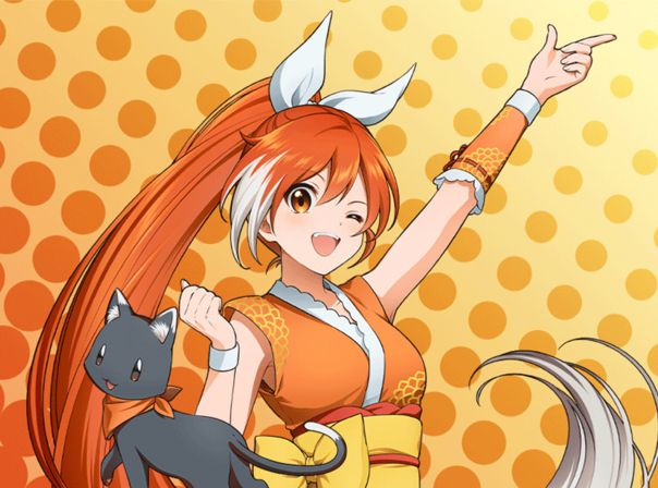 Die Kosten für ein Crunchyroll-Abo sind geringer als bei einigen anderen Streaming-Diensten Das Crunchyroll-Maskottchen