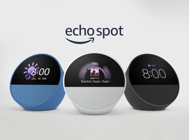 Echo Spot 2024 in drei Ausführungen