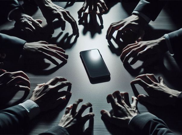 Passt gut auf euer iPhone auf, sonst reißen es sich Kriminelle unter den Nagel iPhone wird bedroht