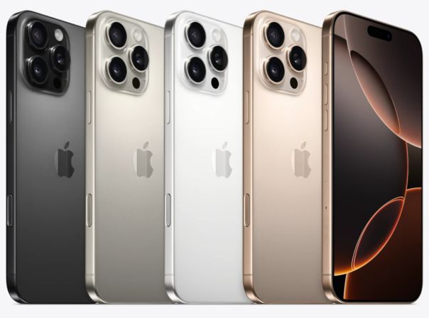 Das iPhone 16 Pro Max in allen Farben iPhone 16 Pro max Farben