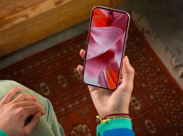 Das Display des Google Pixel 9
