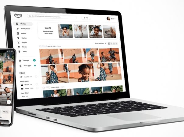 Amazon Photos auf iPhone und Mac