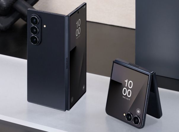 Galaxy Z Fold 7 und Z Flip 7 in Schwarz