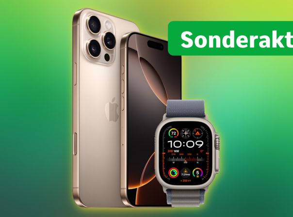 iPhone 16 Pro Max und Apple Watch Ultra 2