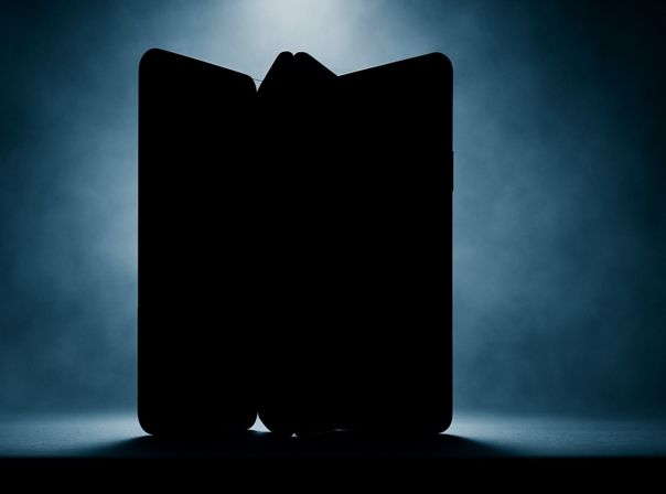 Samsung Galaxy Tri-Fold Silhouette