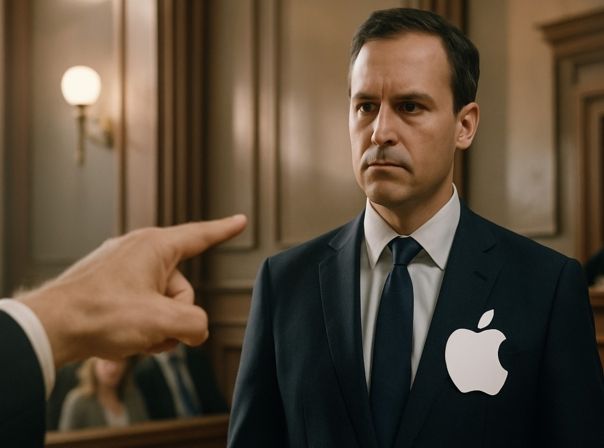 Apple im Gerichtssaal angeklagt